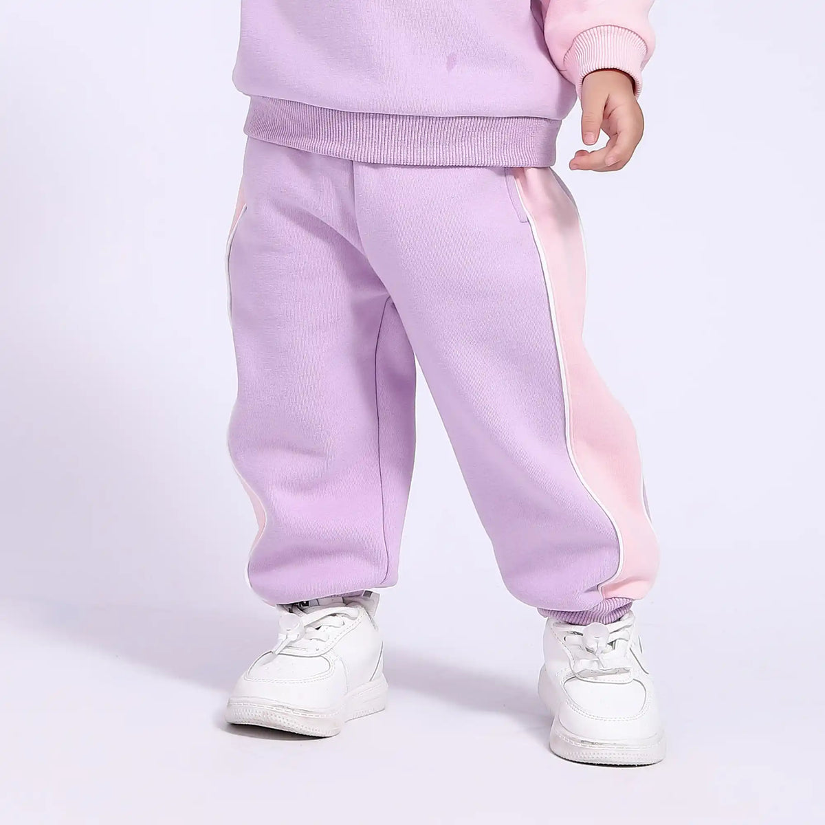 Ankle-Tied Basic Pants for Babies Girls 66 | 6-9M Purple 66 | 6-9M,39.5,40,35,56 Image