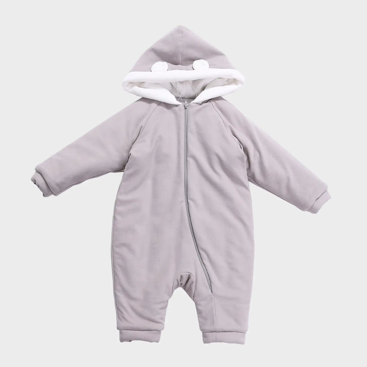 Plain Comfort Romper for Babies Girls Image