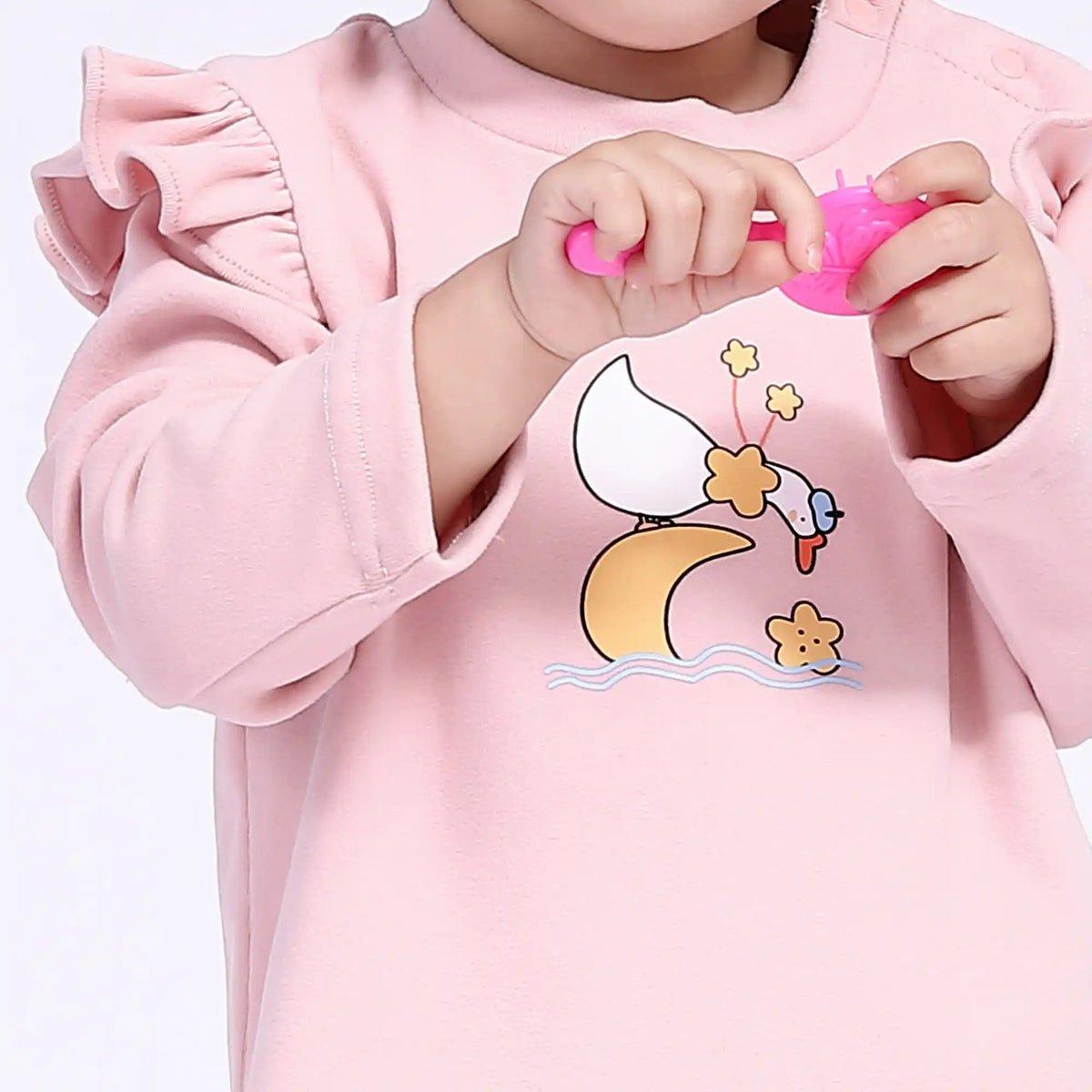 Printed Basic T.Shirt for Babies Girls