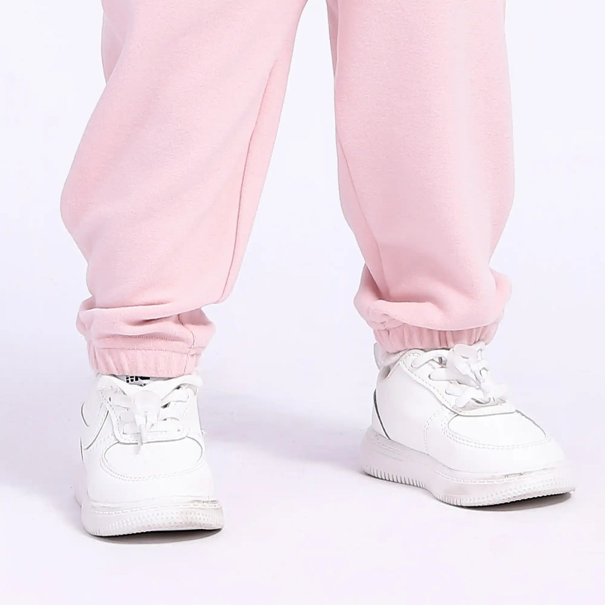 Ankle-Tied Basic Pants for Babies Girls Image