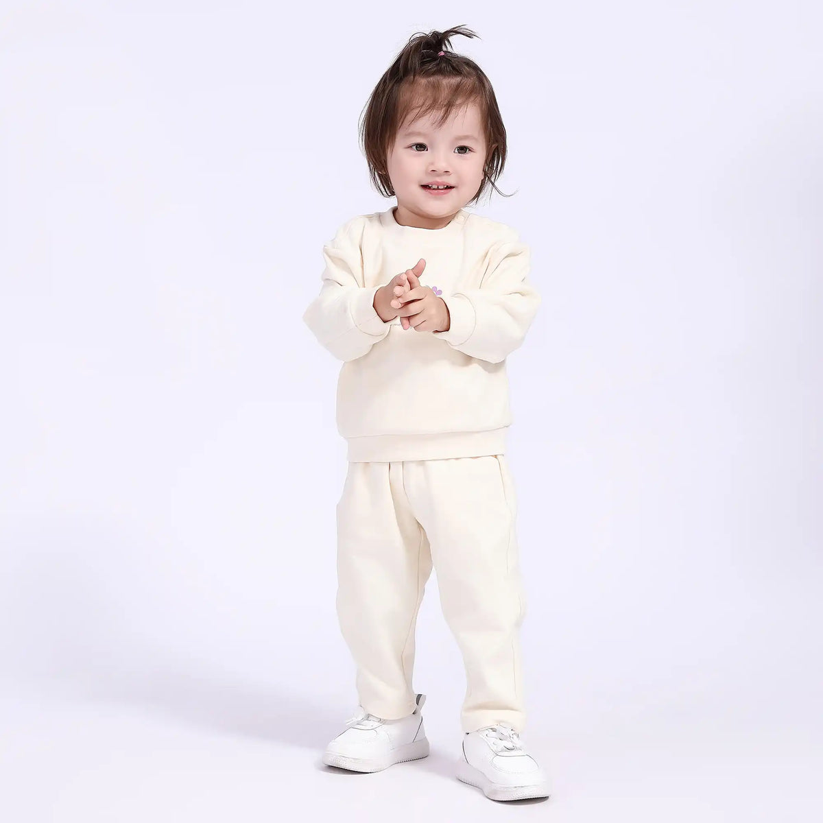 Baggy Basic Pants for Babies Girls Image