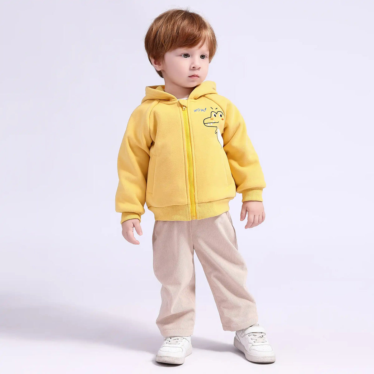 Embroidery Casual Jacket for Babies Boys