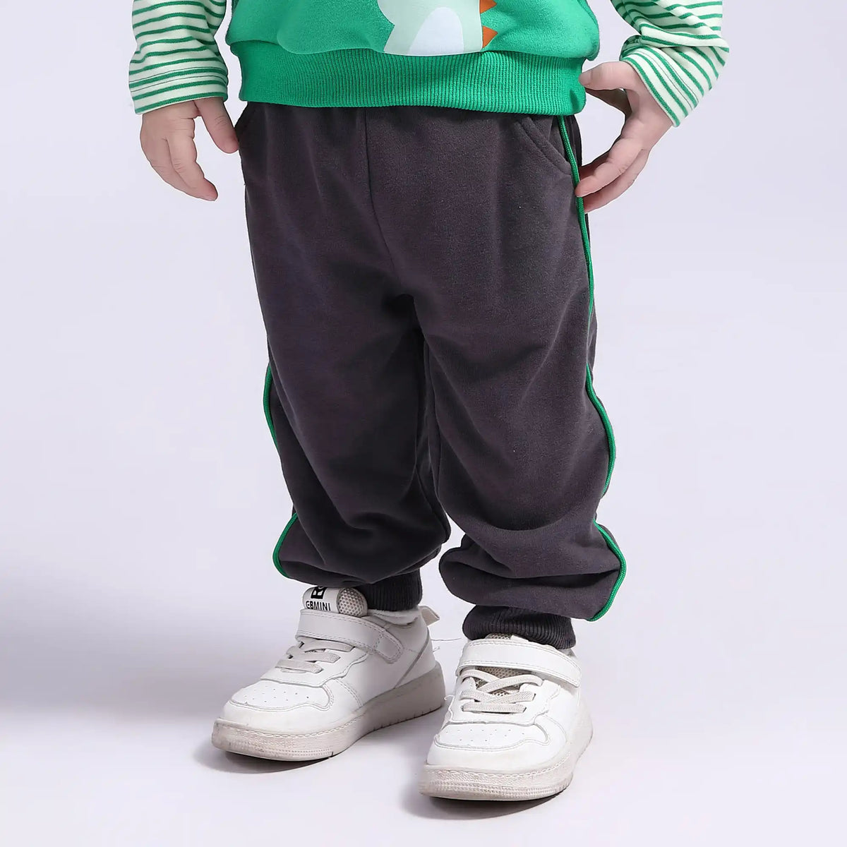 Ankle-Tied Casual Pants for Babies Boys