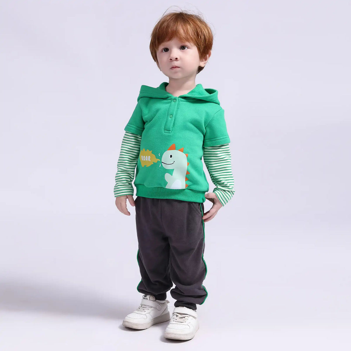 Ankle-Tied Casual Pants for Babies Boys