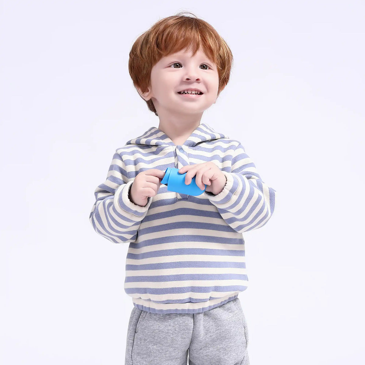 Striped Casual Pullover for Babies Boys