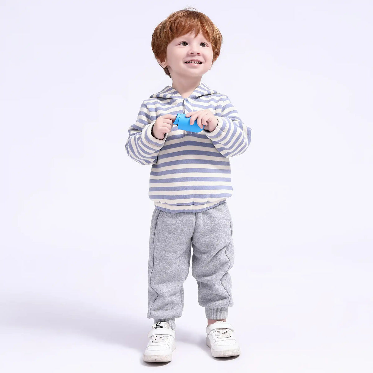 Striped Casual Pullover for Babies Boys