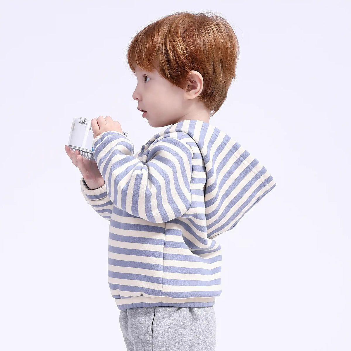 Striped Casual Pullover for Babies Boys