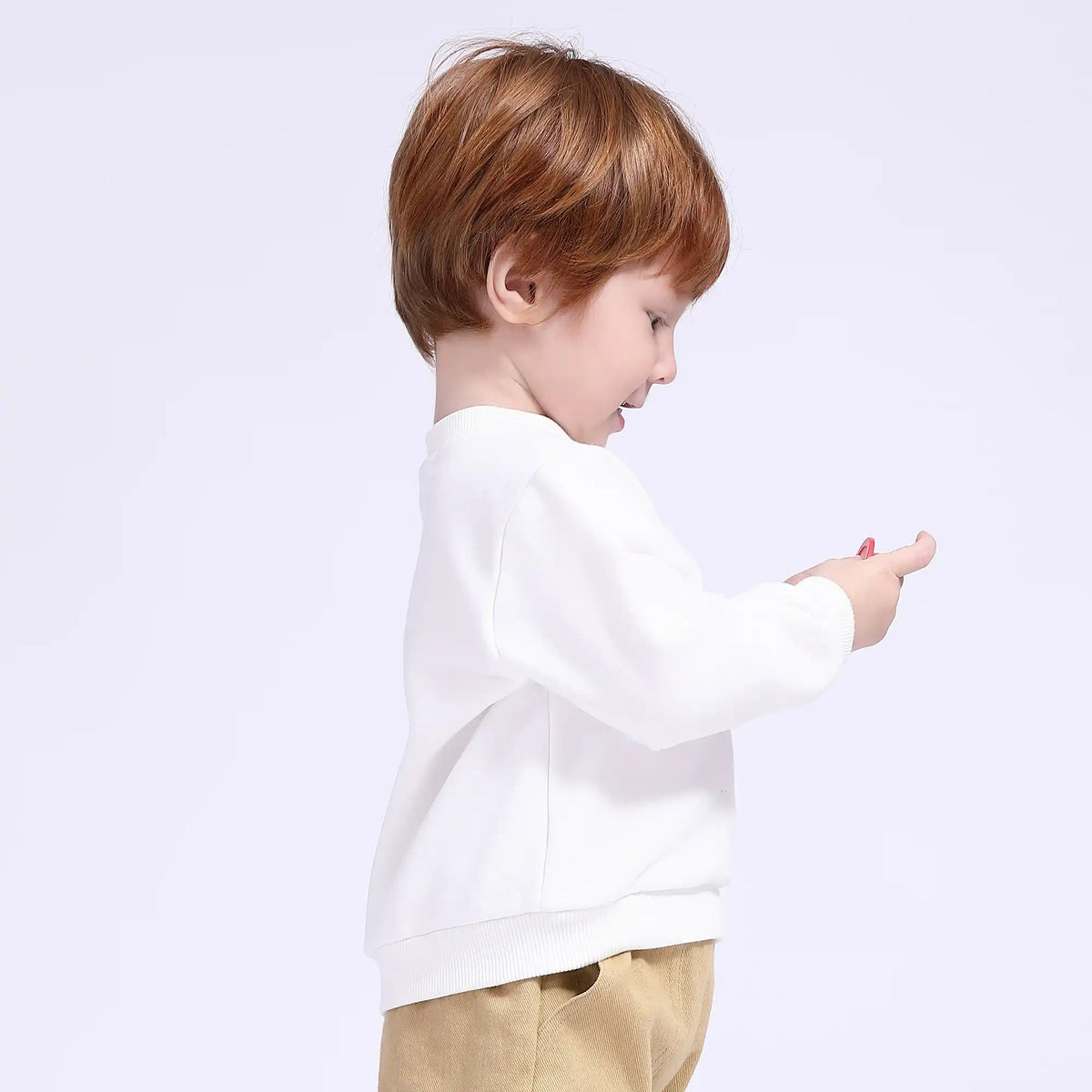 Printed Casual Pullover for Babies Boys