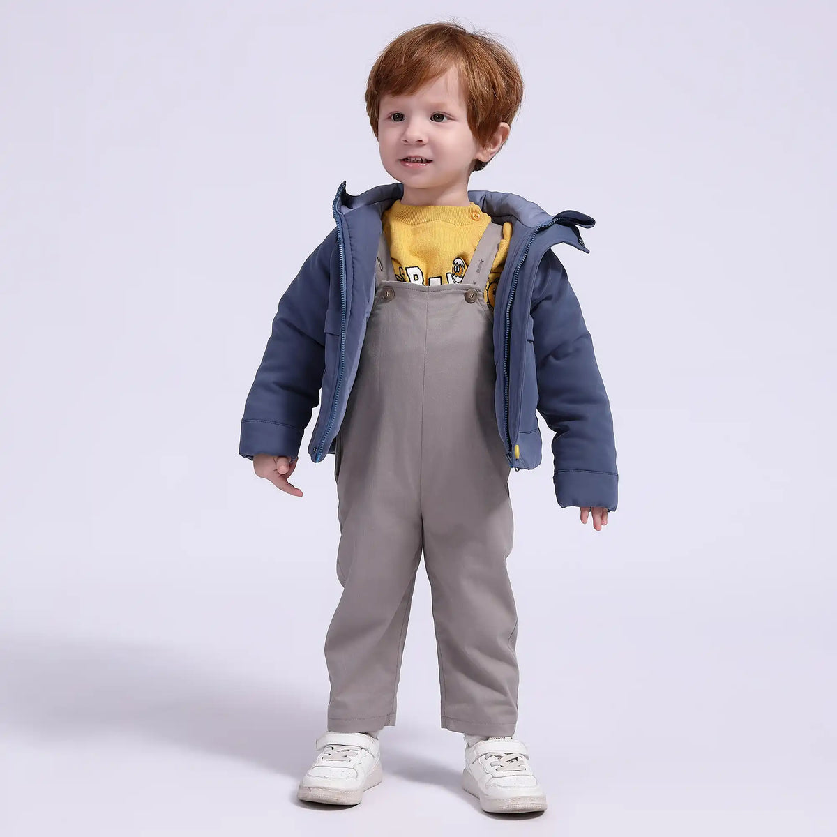 Embroidery Casual Jacket for Babies Boys Image