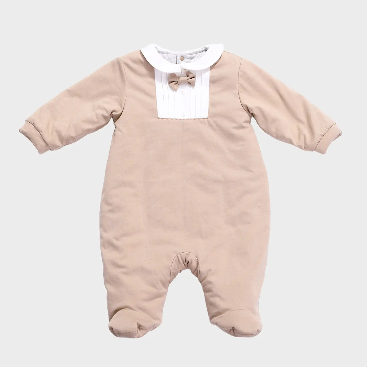 color blocked comfort romper for babies boys image