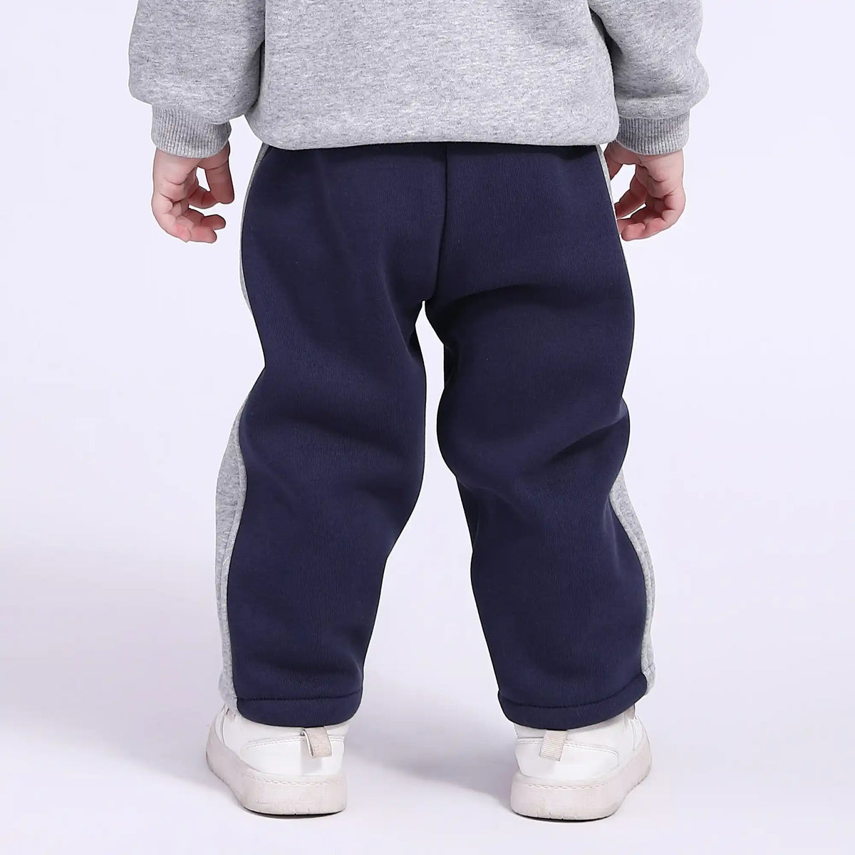 baggy basic pants for babies boys image