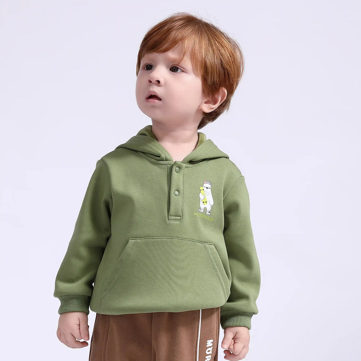 printed basic pullover for babies boys image