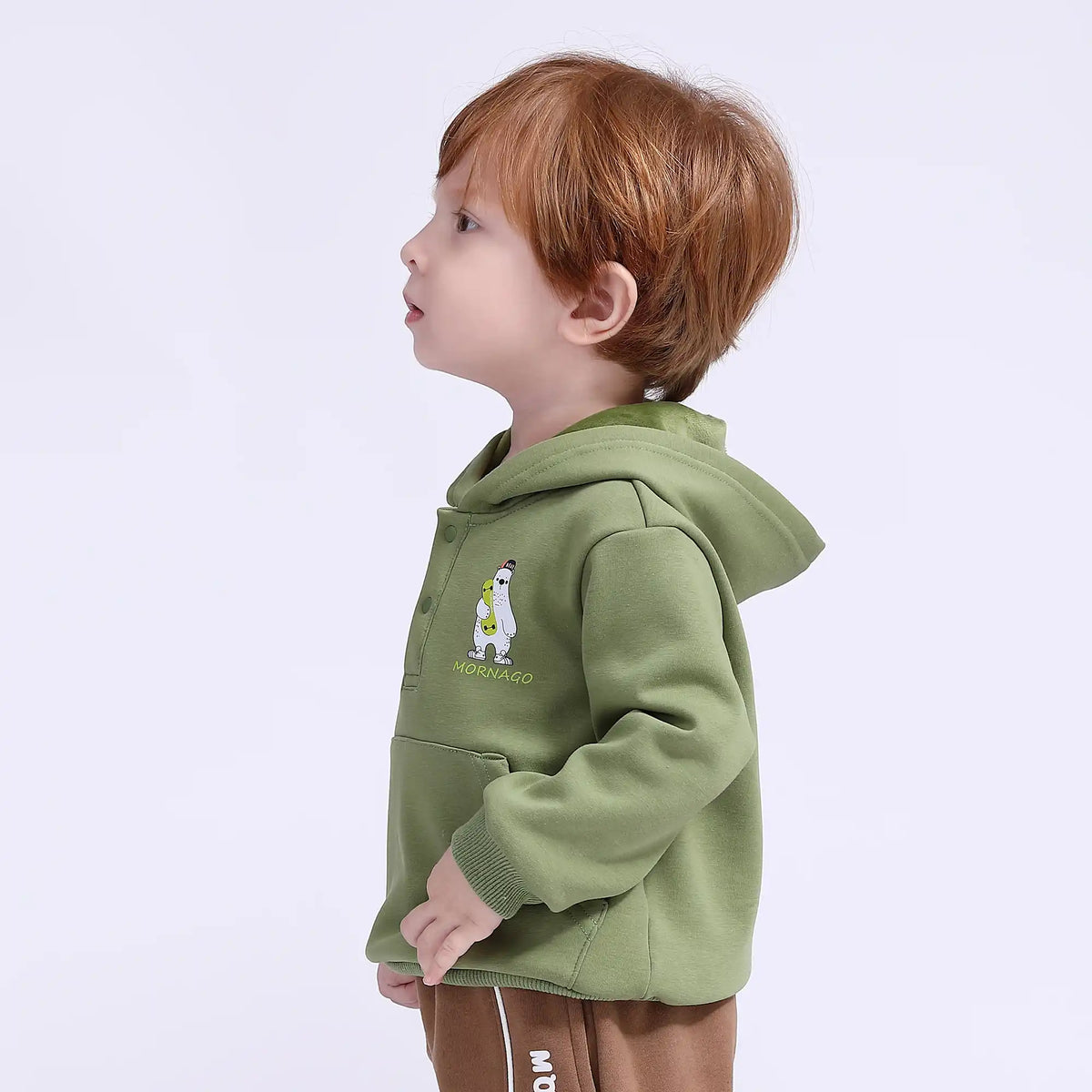 printed basic pullover for babies boys image