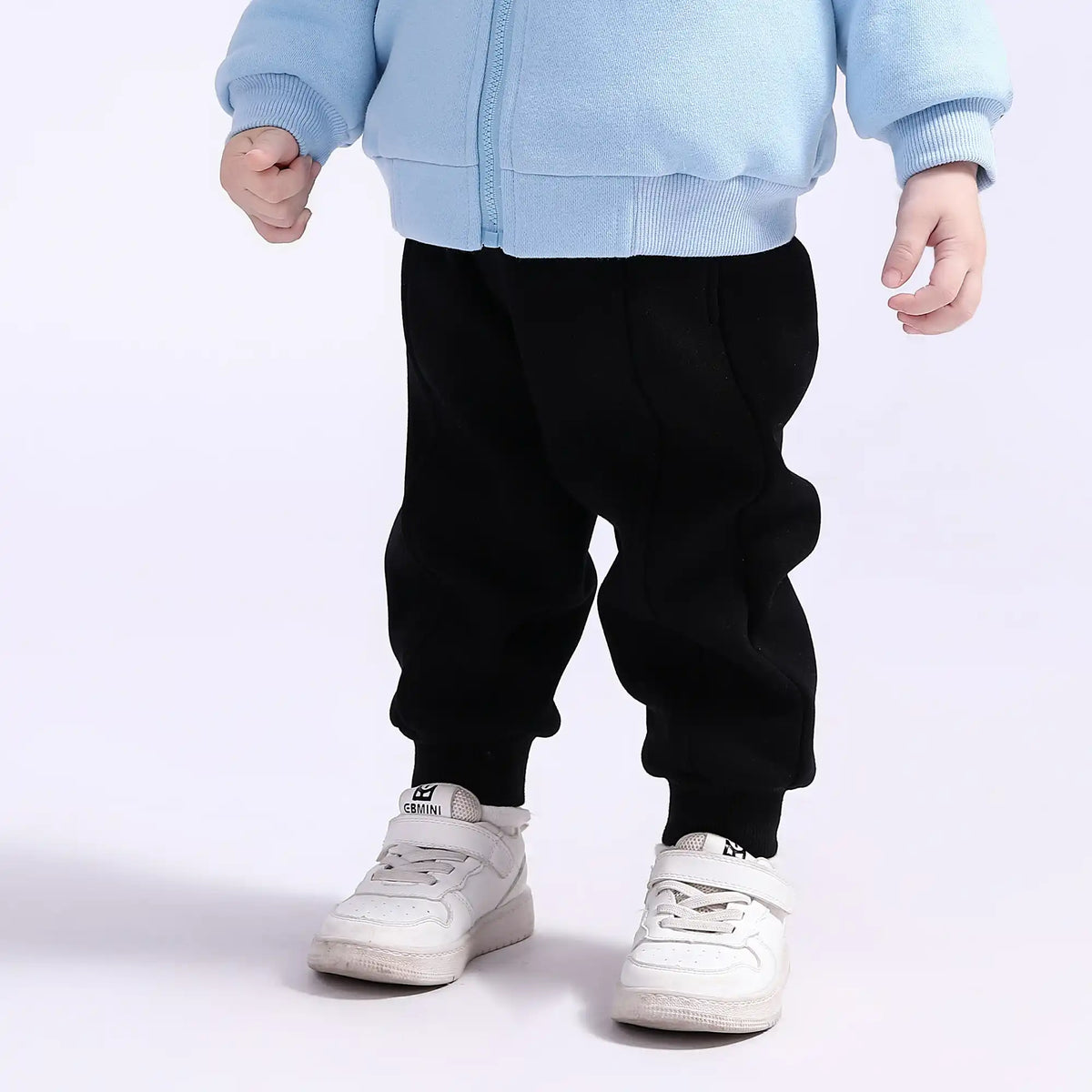 Ankle-Tied Basic Pants for Babies Boys 66 | 6-9M Black 66 | 6-9M,39,40,33.6,56 Image