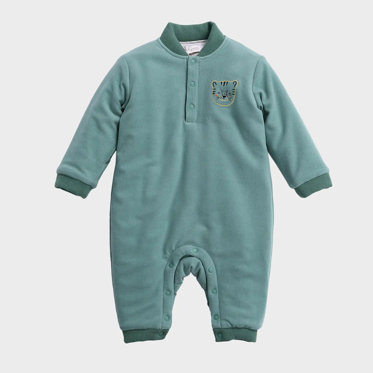 embroidery comfort romper for babies boys image