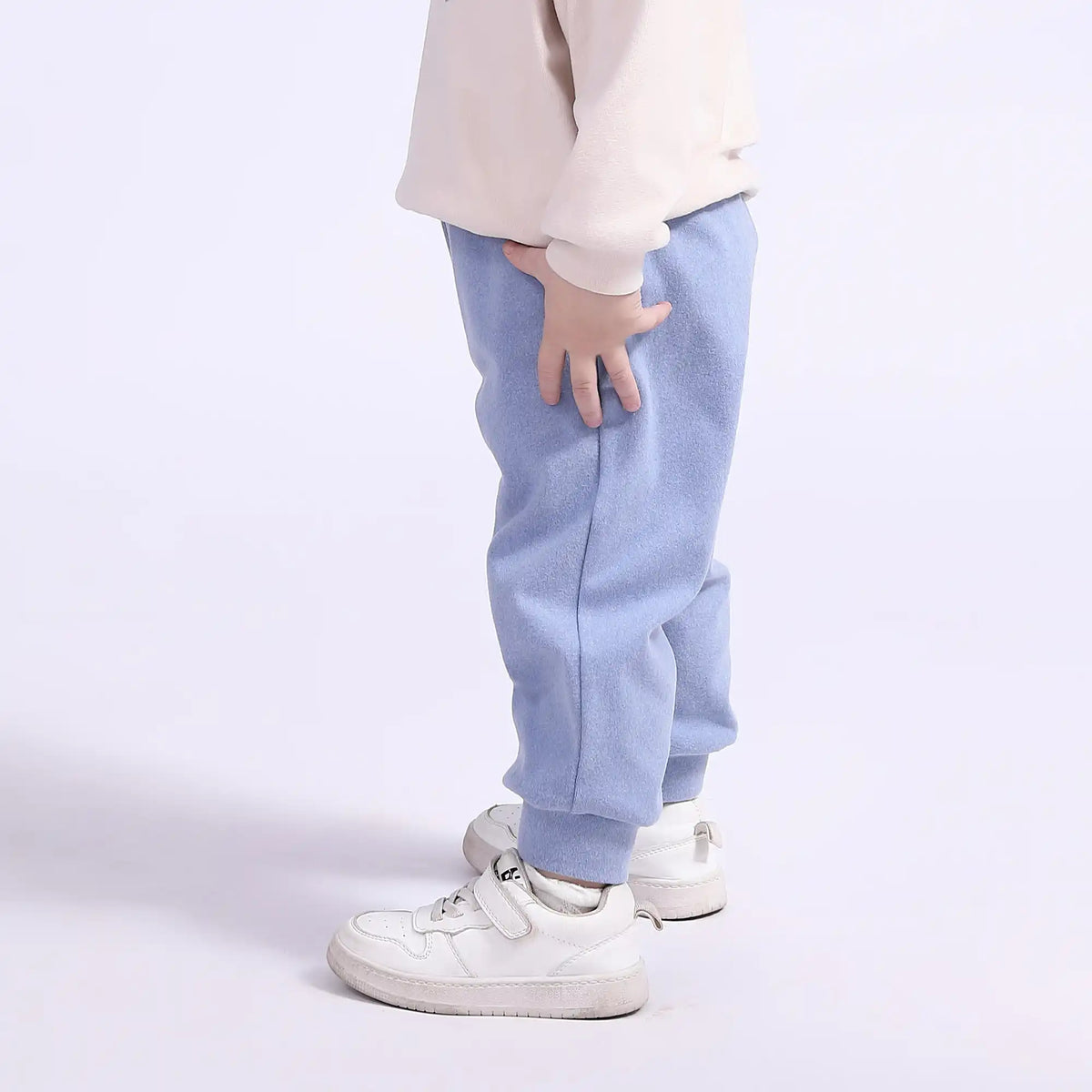 Ankle-Tied Basic Pants for Babies Boys Image