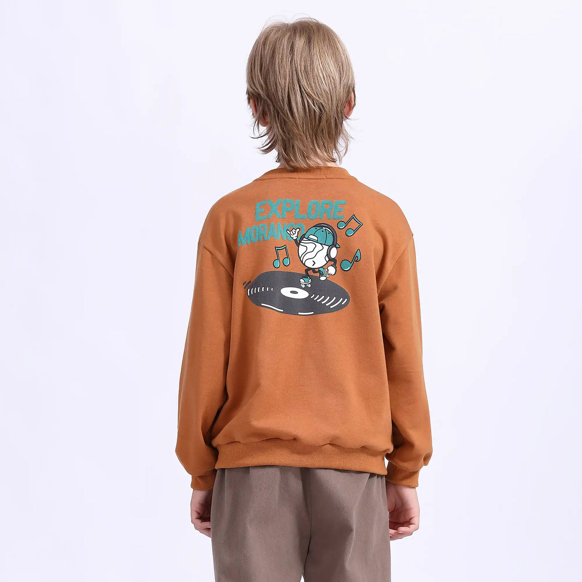 Printed Teenger Pullover For Boys Image