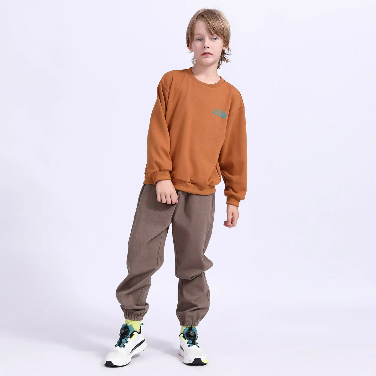 Ankle-Tied Teenger Pants For Boys Image