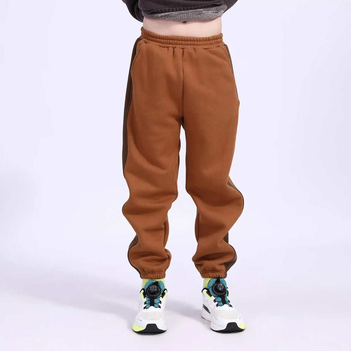 Ankle-Tied Teenger Pants For Boys 140 | 8-9Y Camel 140 | 8-9Y,81,54,55,96 Image