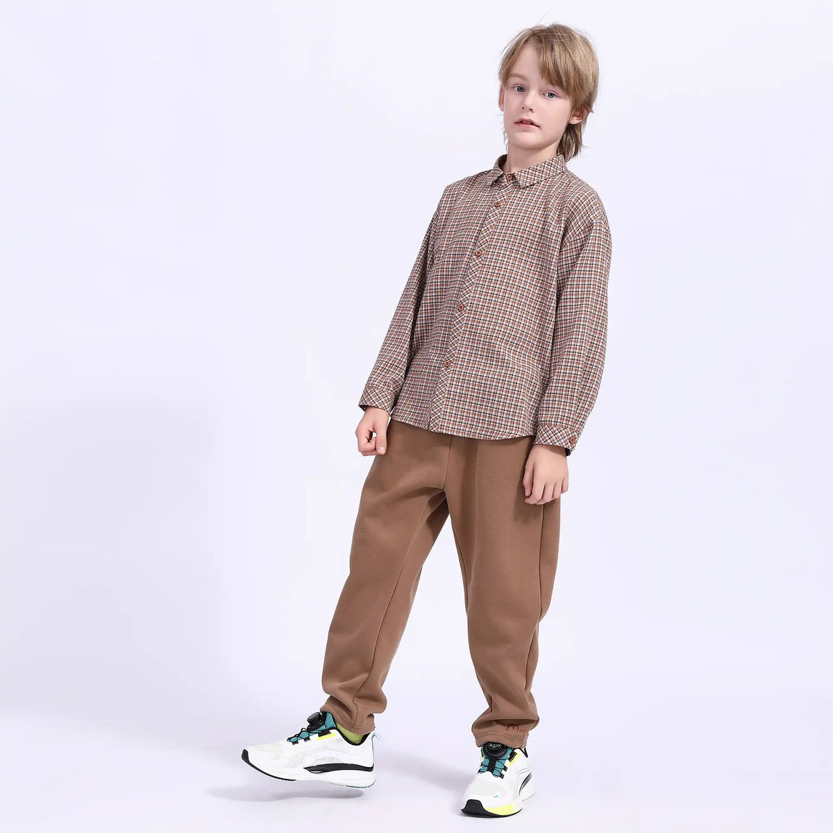 Checked Teenger Shirt For Boys