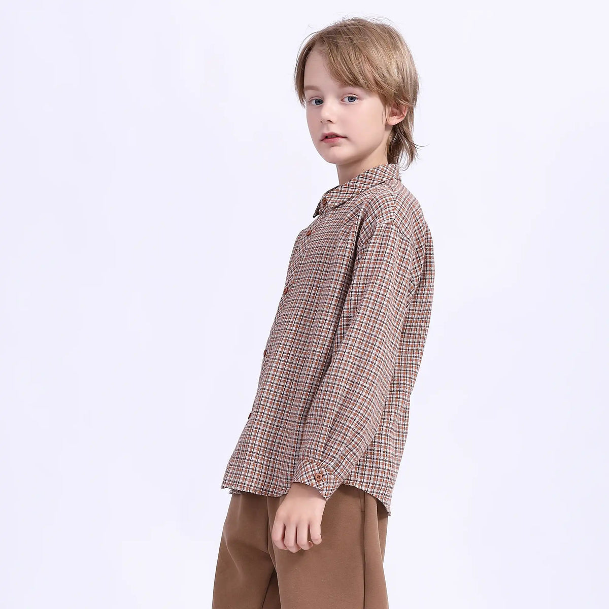 Checked Teenger Shirt For Boys