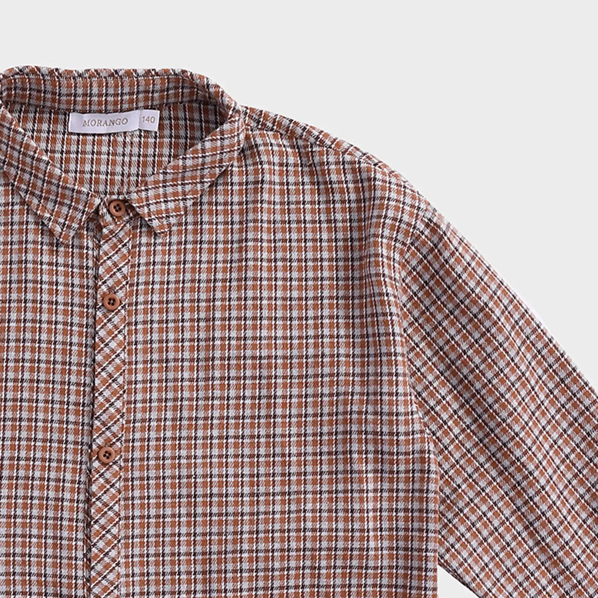 Checked Teenger Shirt For Boys