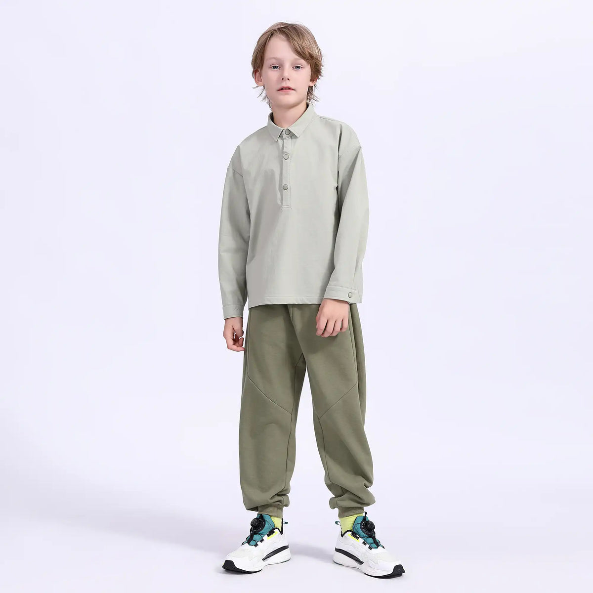 plain teenger blouse for boys image