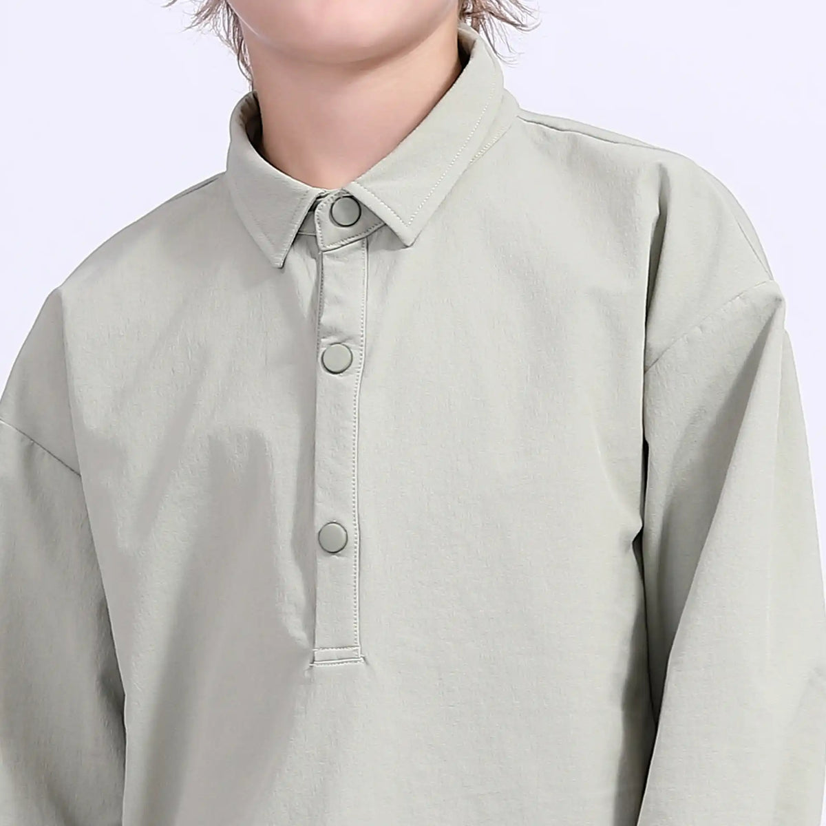 plain teenger blouse for boys image