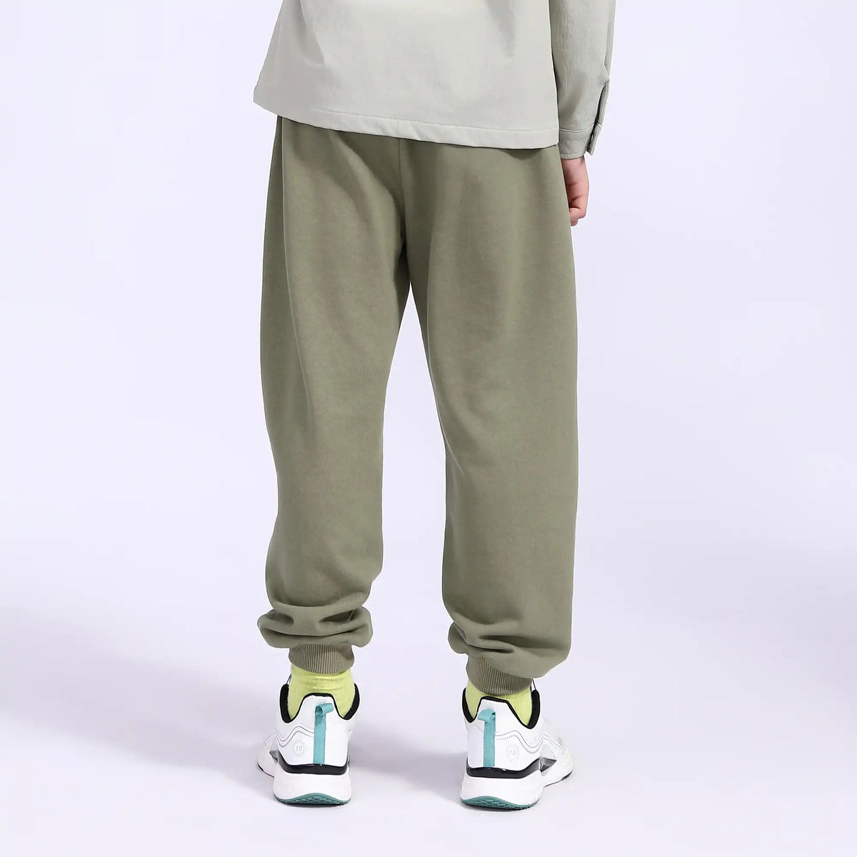 Ankle-Tied Teenger Pants For Boys 140 | 8-9Y Army Green 140 | 8-9Y,81,54,55,98 Image