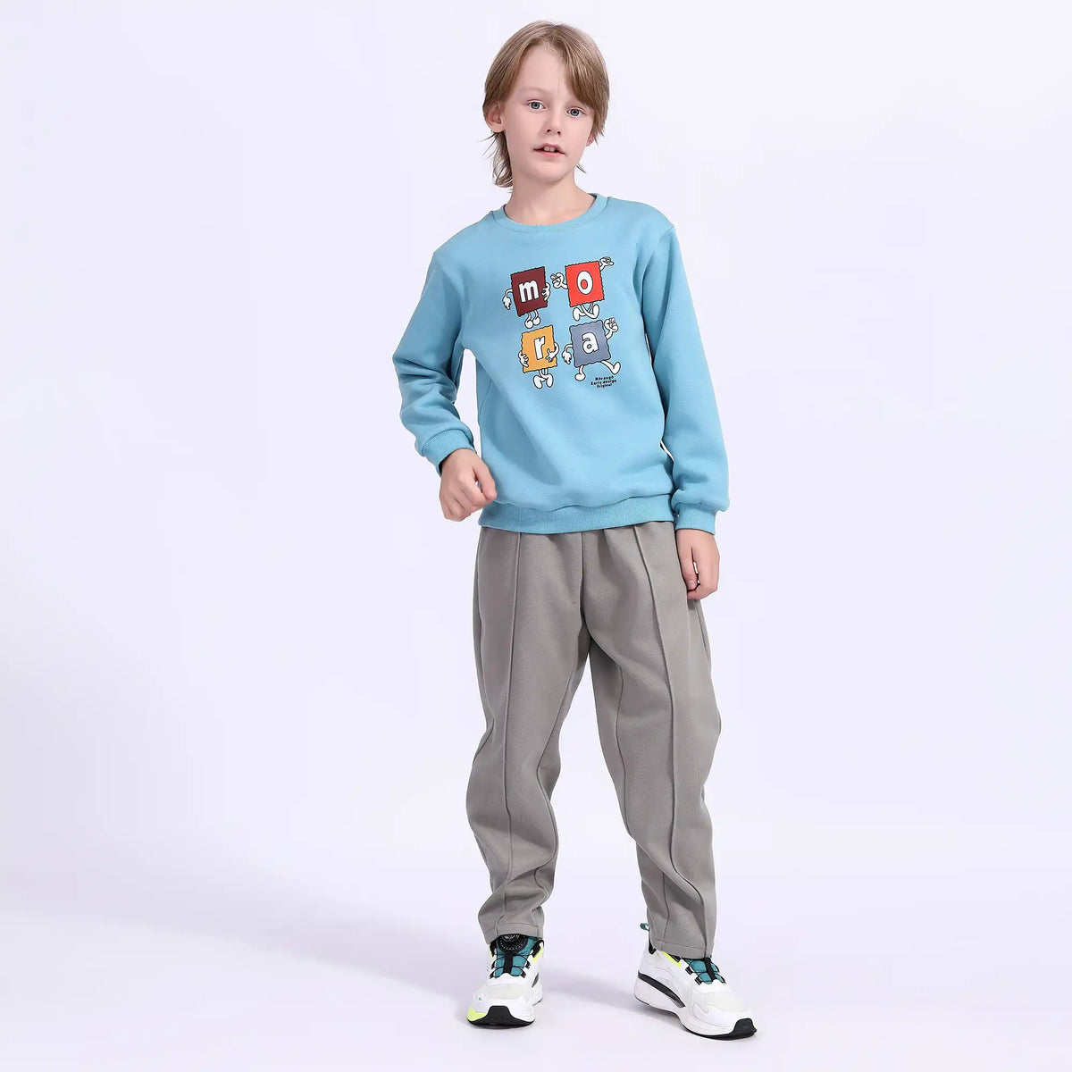 Printed Teenger Pullover For Boys Image