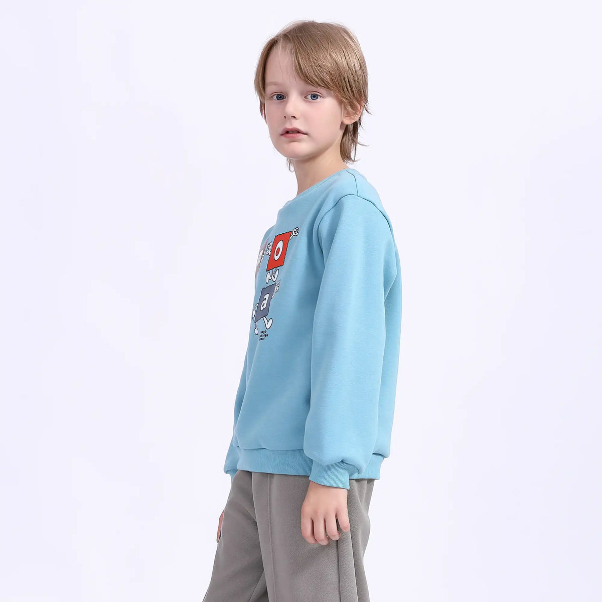 Printed Teenger Pullover For Boys Image