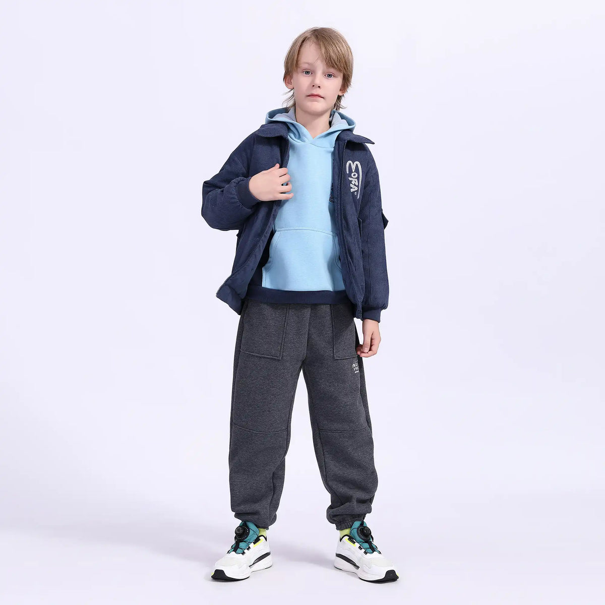 Ankle-Tied Teenger Pants For Boys Image