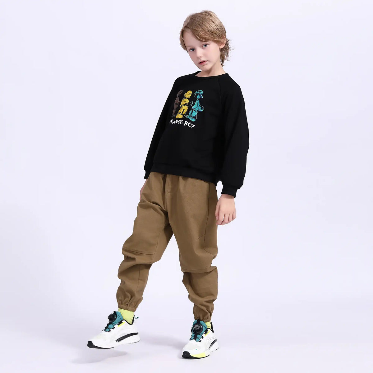 Ankle-Tied Teenger Pants For Boys Image