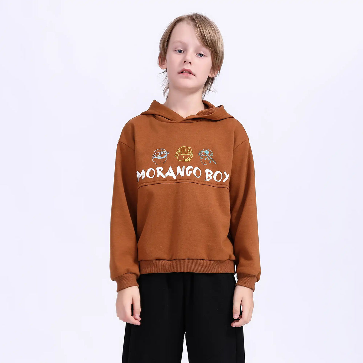 printed teenger pullover for boys image