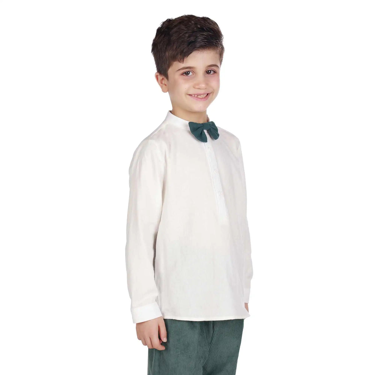 Plain Formal Shirt For Boys Image