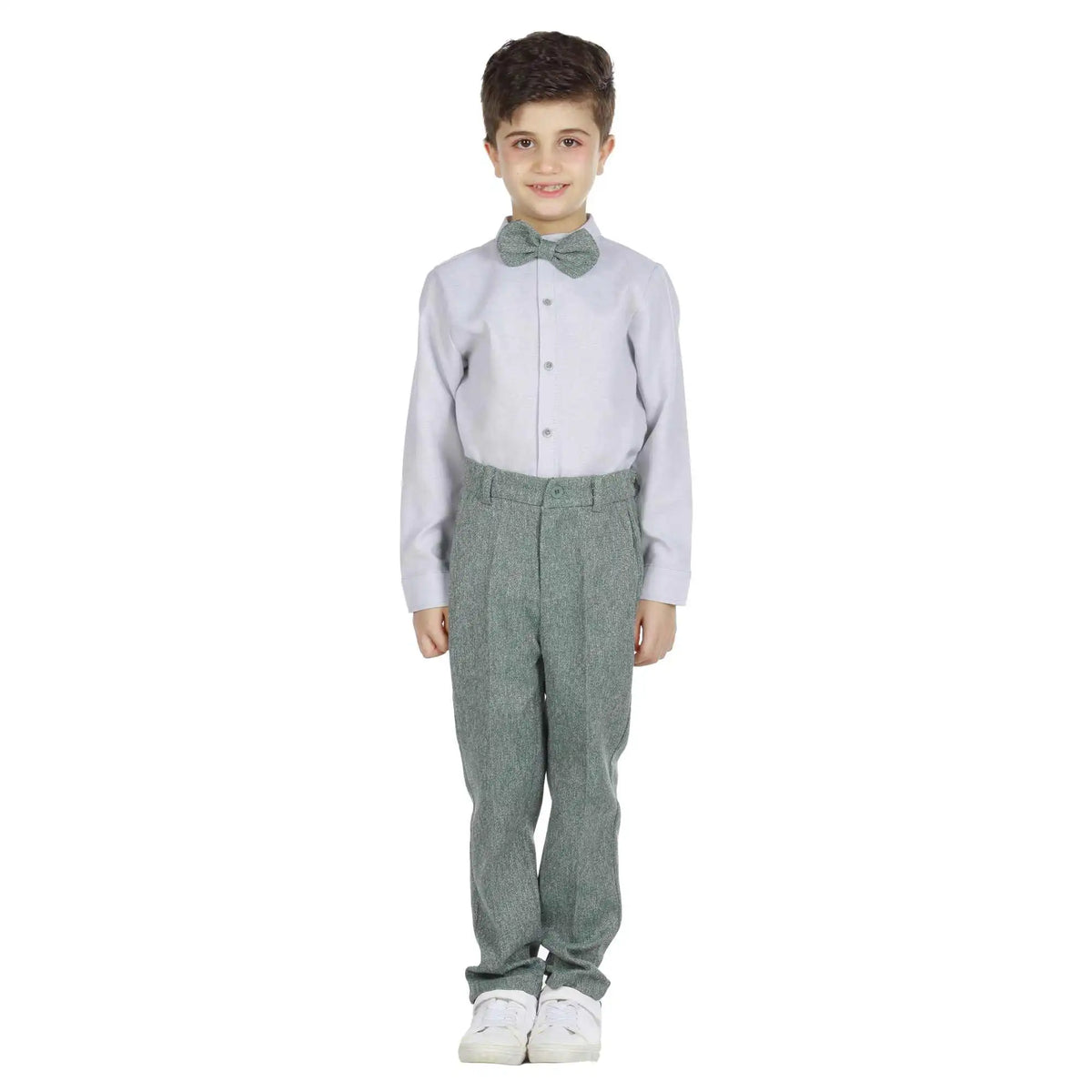 Plain Formal Shirt For Boys Image