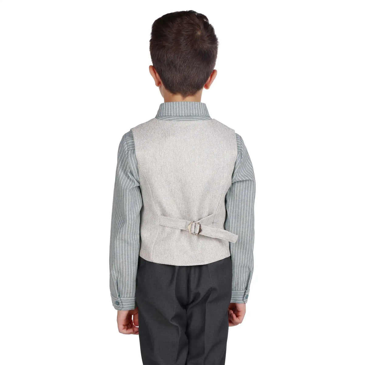 Solid Formal Waistcoat For Boys Image