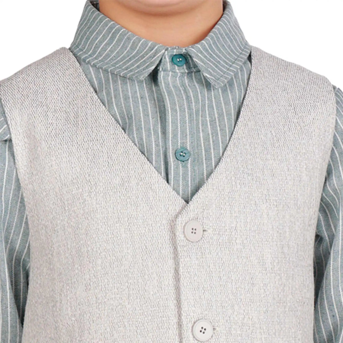 Solid Formal Waistcoat For Boys Image