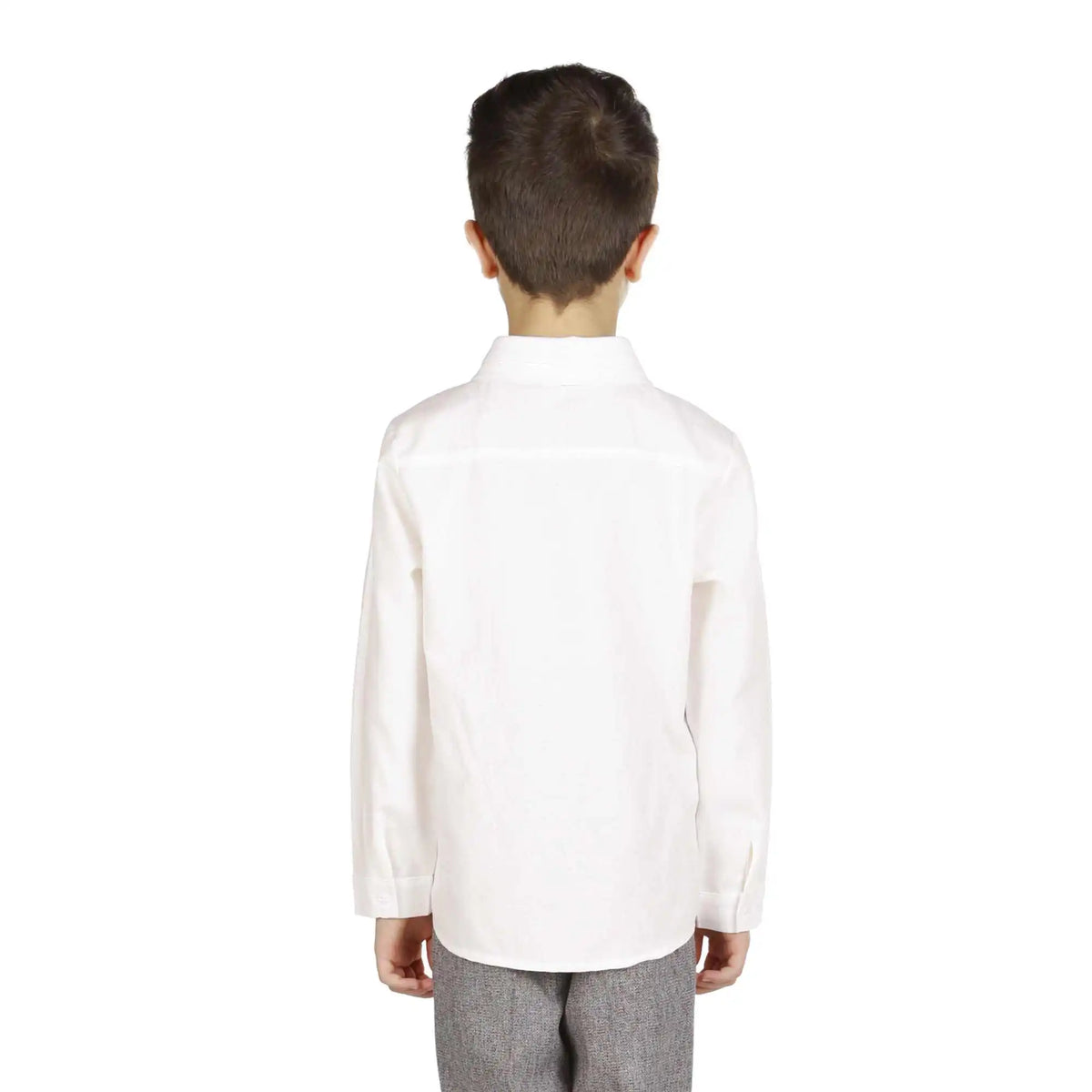 Plain Formal Blouse For Boys Image