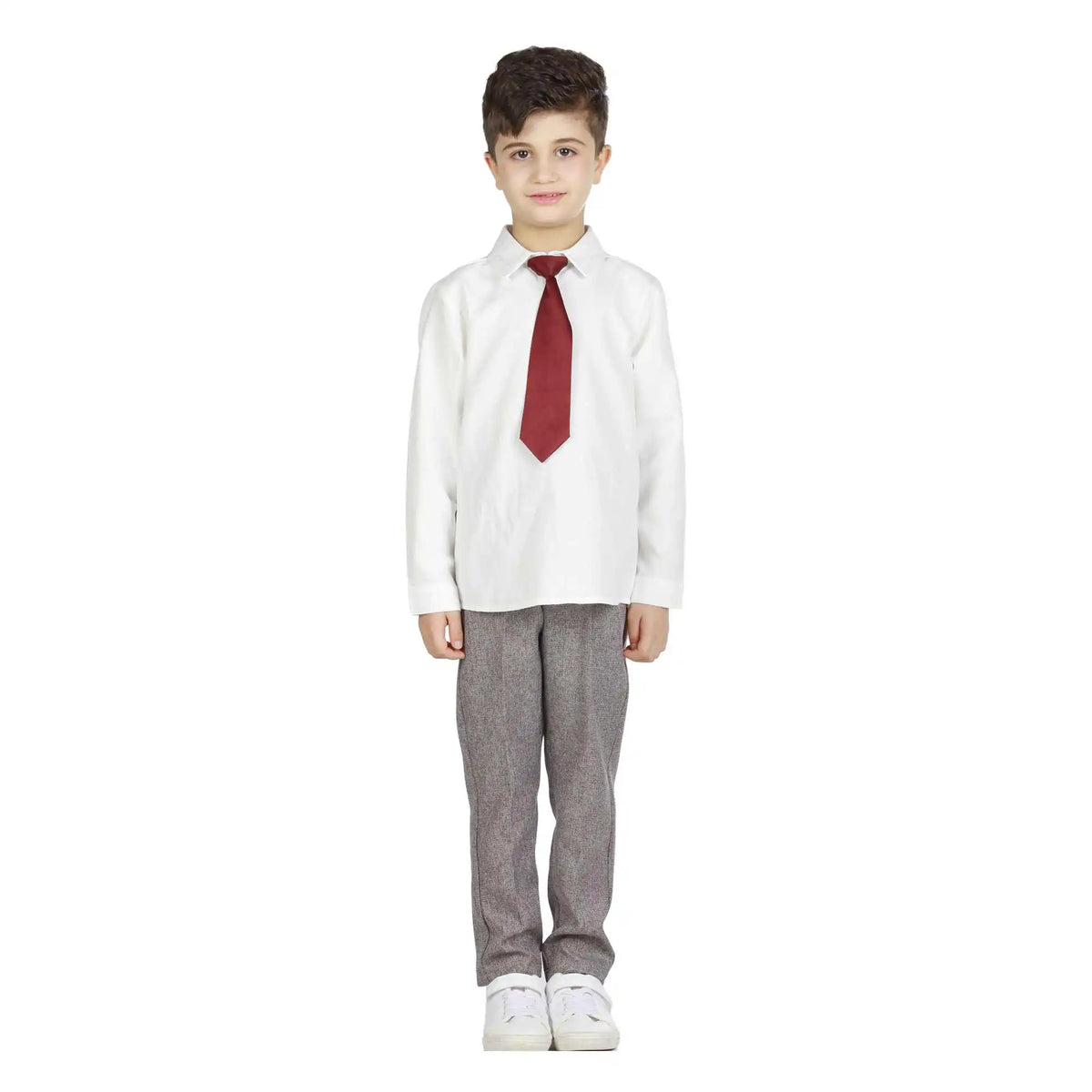 Plain Formal Blouse For Boys Image