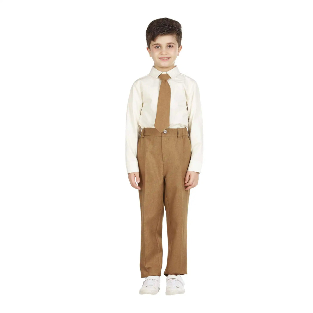 Plain Formal Shirt For Boys Image