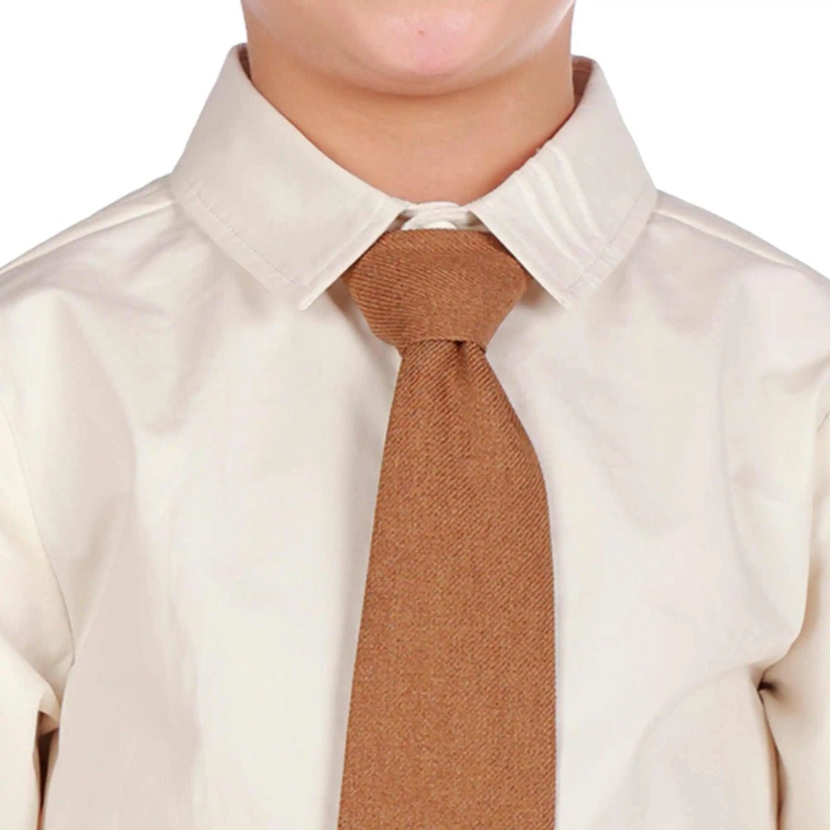 Plain Formal Shirt For Boys Image