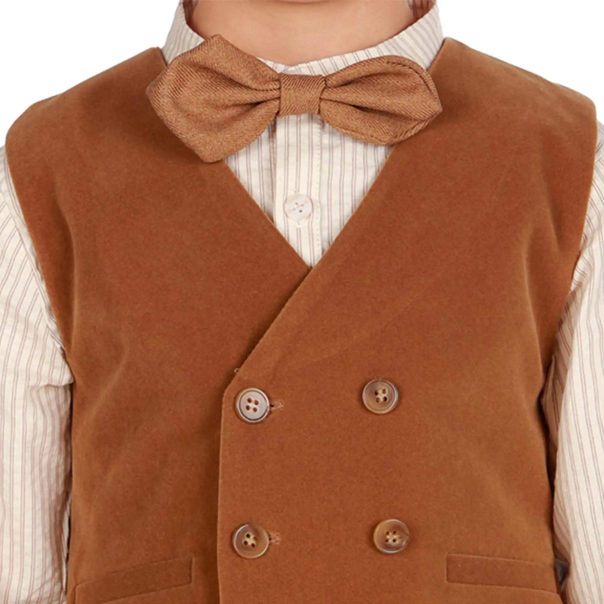 Plain Formal Waistcoat For Boys Image