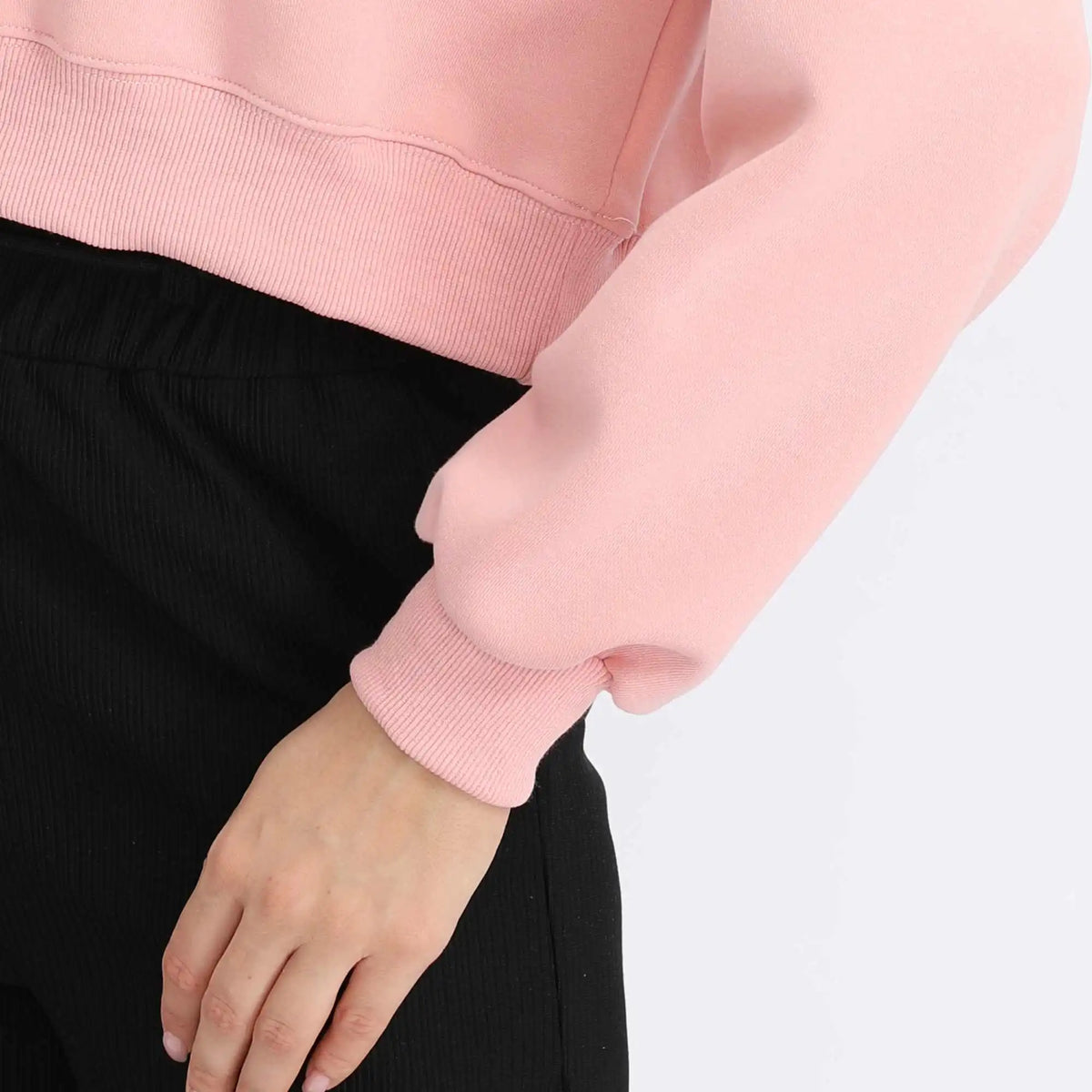 plain basic pullover for women image