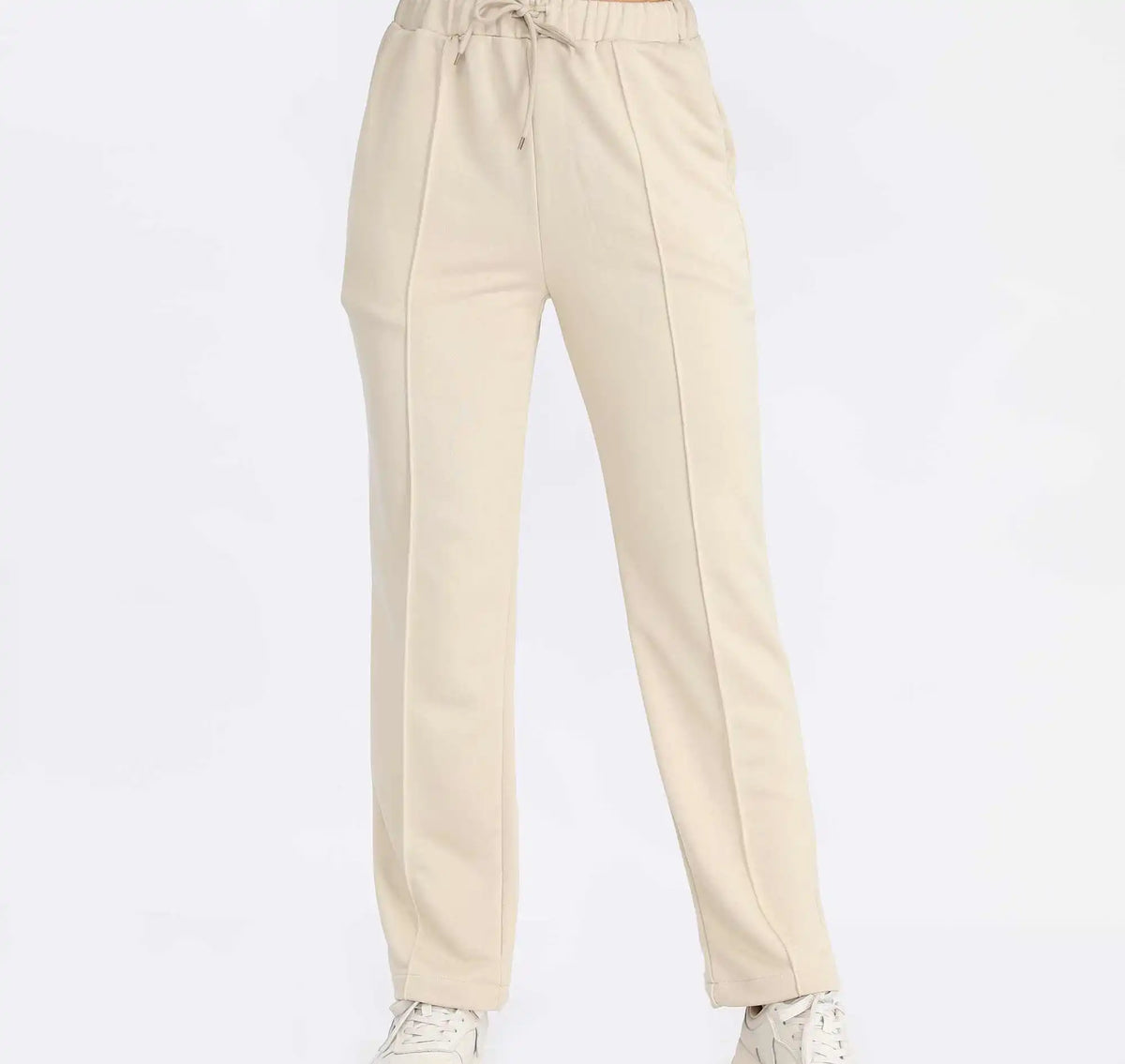 Straight-Leg Basic Pants For Women 27 Dark Beige 27,102,67,62,102 Image