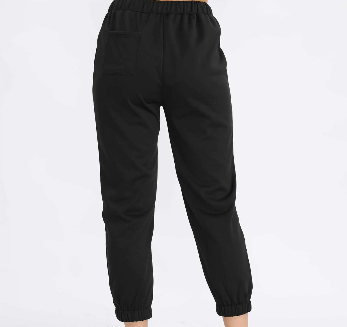 Ankle-Tied Basic Pants For Women