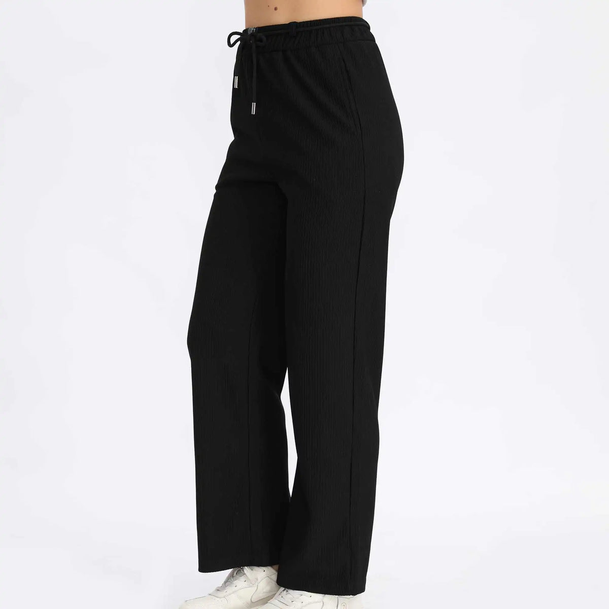 Wide-Leg Basic Pants For Women Image