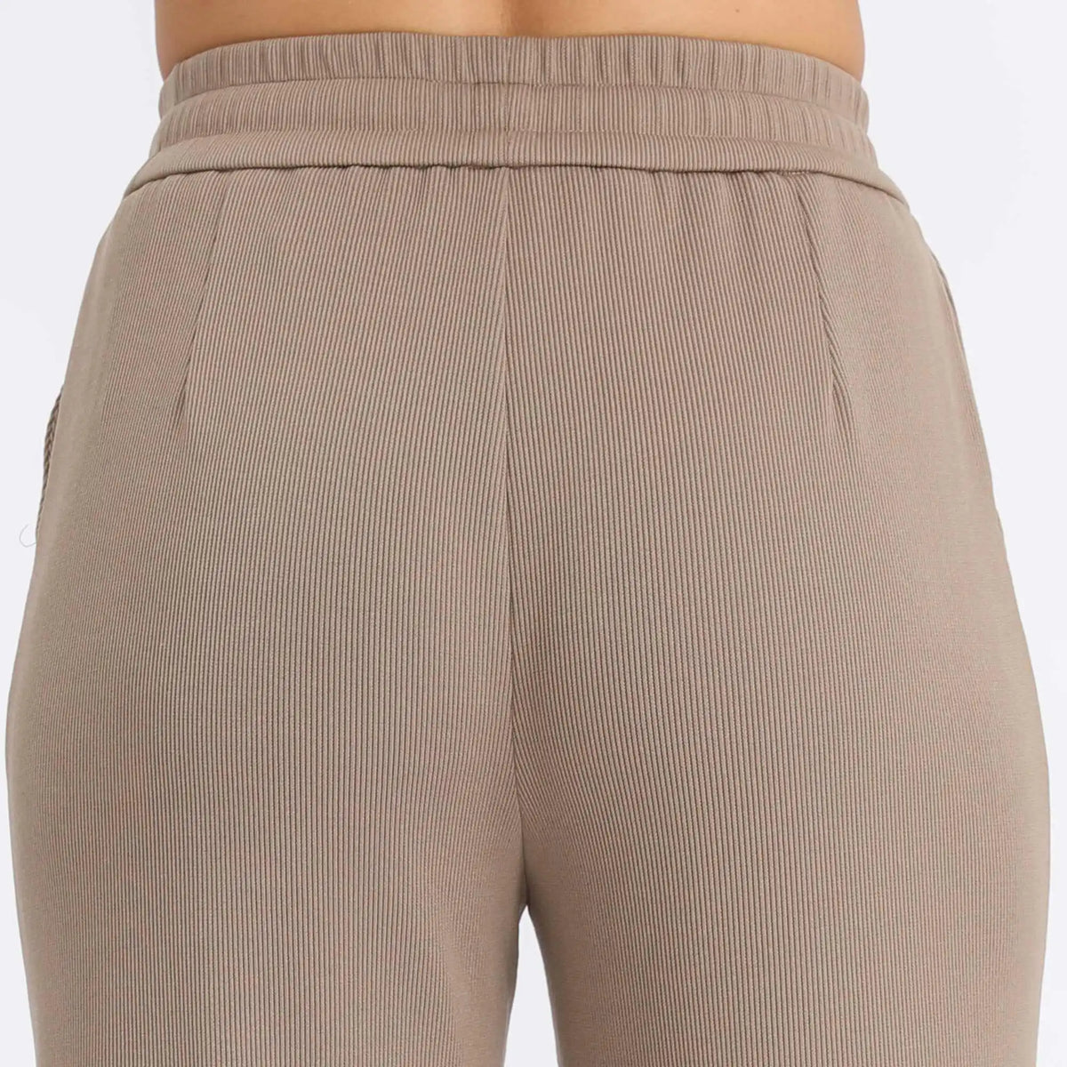 Straight-Leg Basic Pants For Women Image