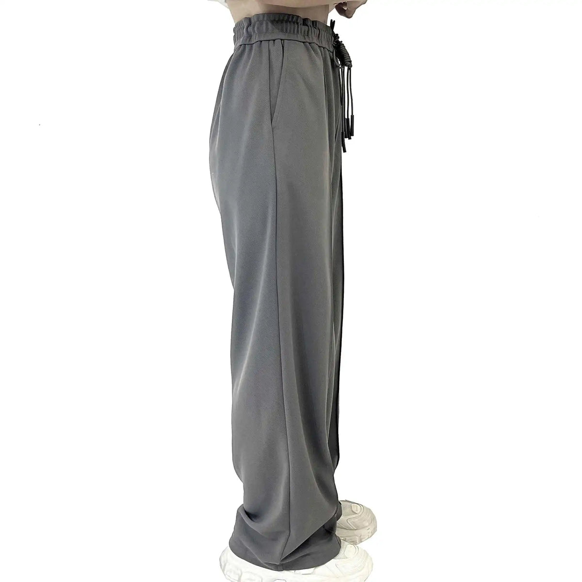 Wide-Leg Basic Pants For Women