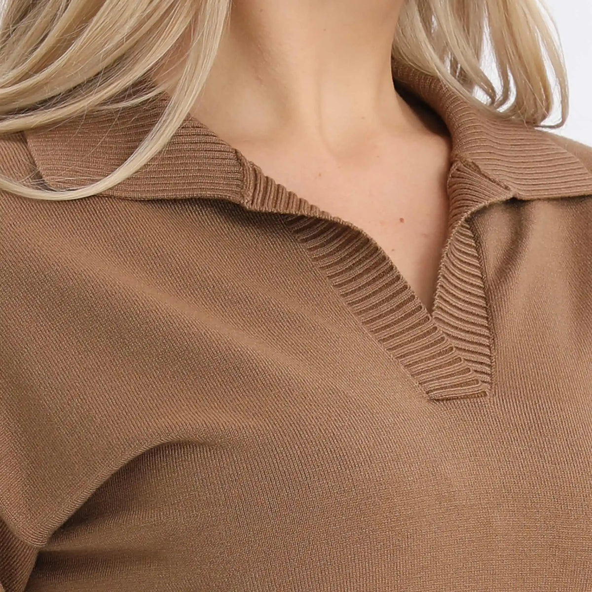 Solid Basic Sweater For Women